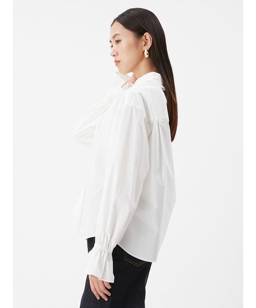 フリルカラーパフスリーブブラウス(508596939)｜阪急百貨店公式通販