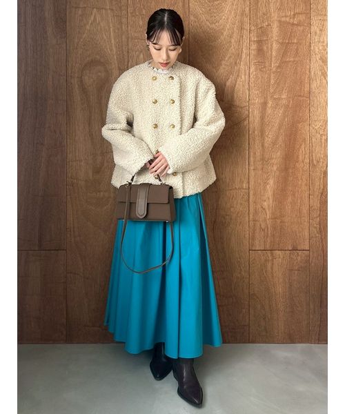 金釦カールファージャケット(508596942)｜阪急百貨店公式通販サイト