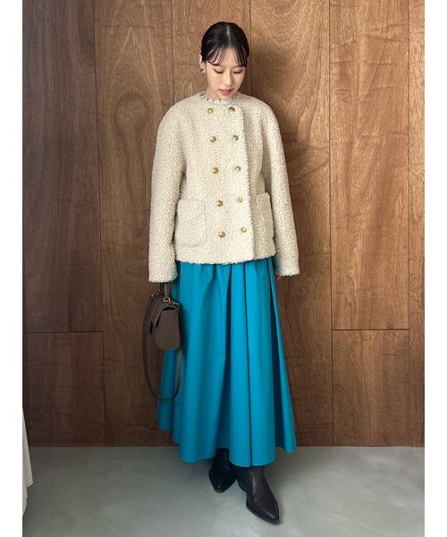 金釦カールファージャケット(508596942)｜阪急百貨店公式通販サイト