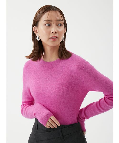 モヘヤ混ラメリブニットプルオーバー(508596950)｜阪急百貨店公式通販