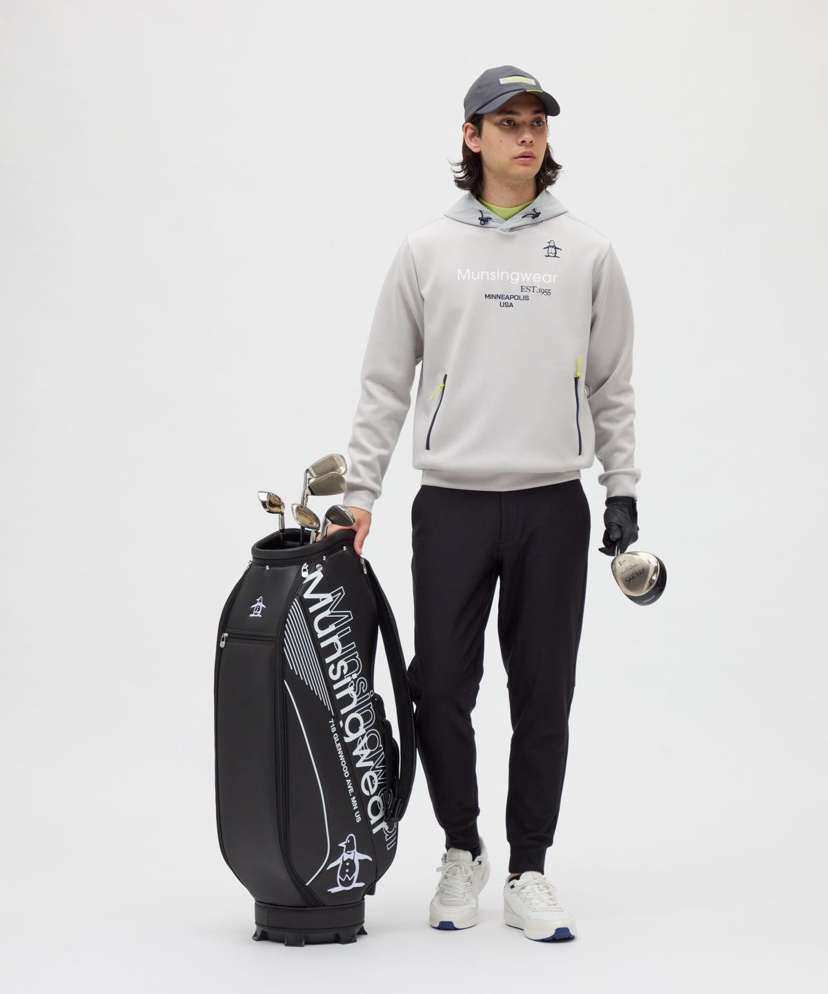 マンシングウェア MUNSINGWEAR 軽量キャディバッグ(508379483)｜阪急