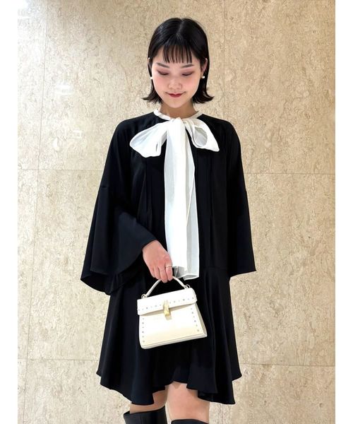 ビッグリボンフレアワンピース(508584379)｜阪急百貨店公式通販サイト