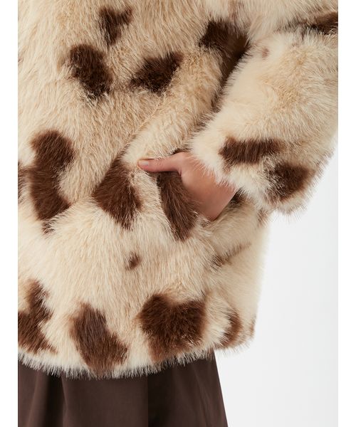 マルチマテリアルノーカラーファーコート(508596238)｜阪急百貨店公式