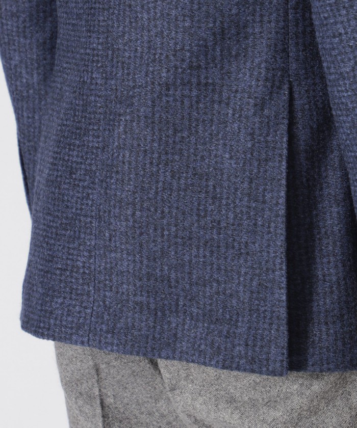 ブークレー千鳥ジャージージャケット(508498584)｜HANKYU MEN'S