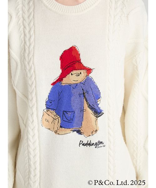 パディントン(TM)×CELFORD】ケーブルニットプルオーバー(508602207