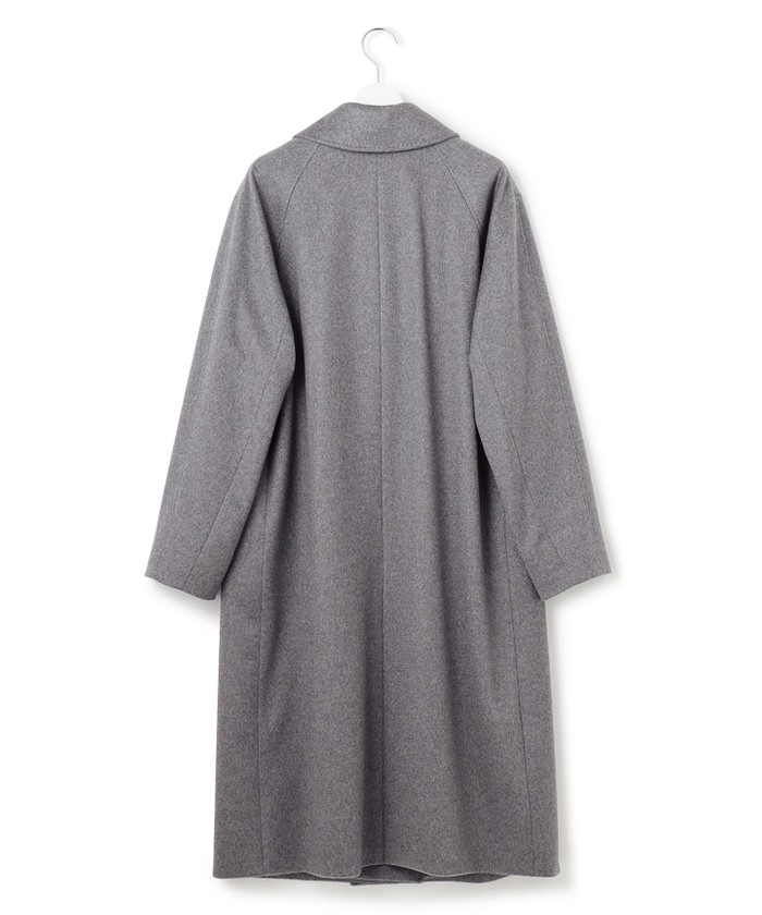 COLOMBOカシミヤビーバー ダブルフロント チェスターコート(508602629