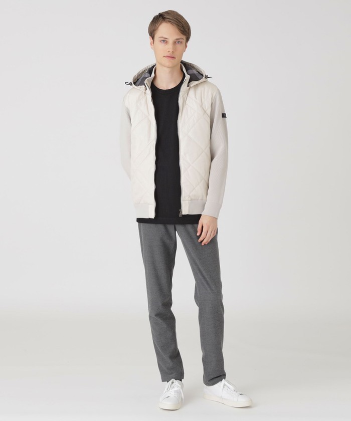 ファブリックコンビニットブルゾン(508586208)｜HANKYU MEN'S / 阪急メンズ