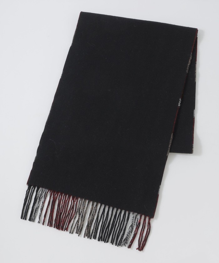 クレストブリッジチェックリバーシブルマフラー(508596454)｜HANKYU