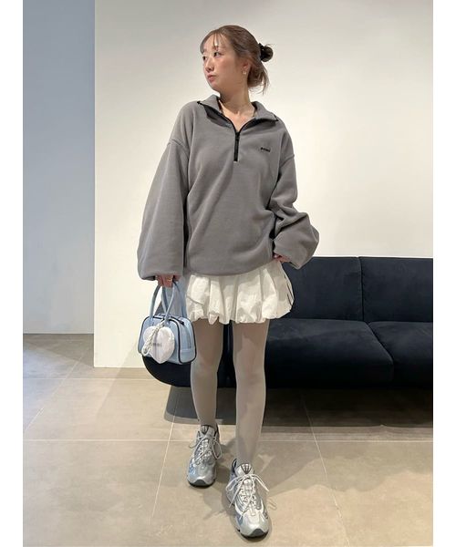 新品　emmi eco フリースハーフジッププルオーバー eco フリースハーフジッププルオーバー(508406268)｜阪急百貨店公式