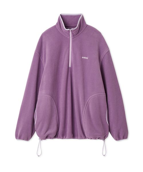 新品　emmi eco フリースハーフジッププルオーバー eco フリースハーフジッププルオーバー(508406268)｜阪急百貨店公式