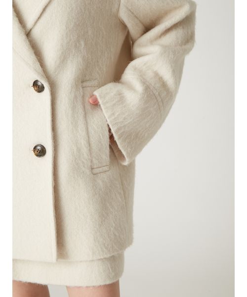 オーバーサイズウールシャギージャコット(508590969)｜阪急百貨店公式