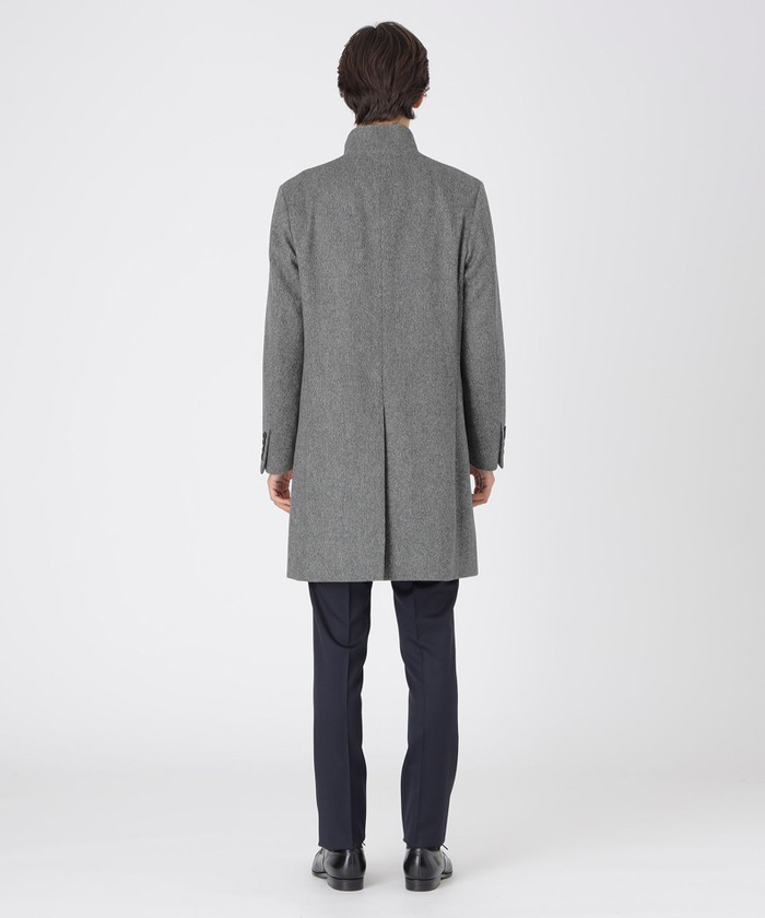 カルゼビーバースタンドカラーコート(508576626)｜HANKYU MEN'S / 阪急