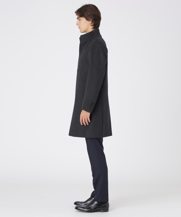 カルゼビーバースタンドカラーコート(508576626)｜HANKYU MEN'S / 阪急