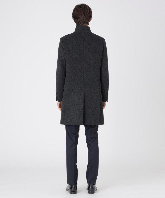 カルゼビーバースタンドカラーコート(508576626)｜HANKYU MEN'S / 阪急