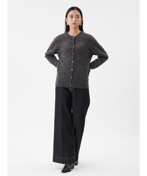 シアーケーブルアンサンブルカーディガン(508607893)｜阪急