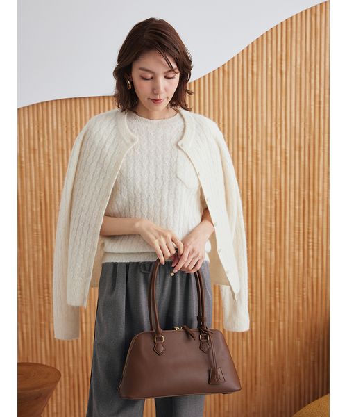 シアーケーブルアンサンブルカーディガン(508607893)｜阪急