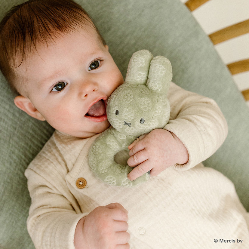 リトルダッチ Little Dutch Miffy Flower ベビーラトル【(508608526