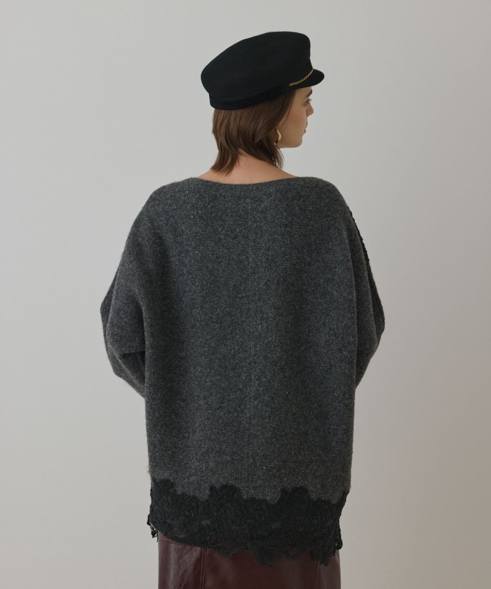 レースドルマンニットトップ本日お安く出して ます！ レースドルマンニットトップ本日お安く出して ます！ GRACE