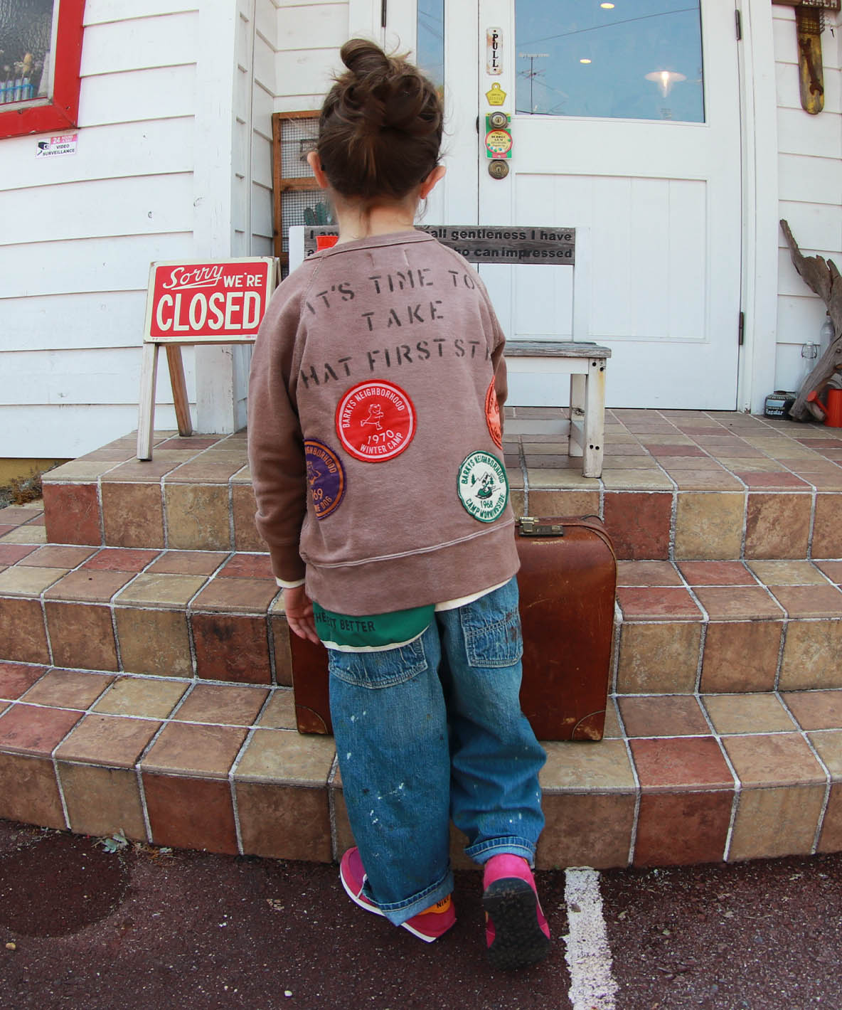 専用ページ。denim dungaree THE SIMPLE FOLK】The Oversized Denim Dungaree light denim