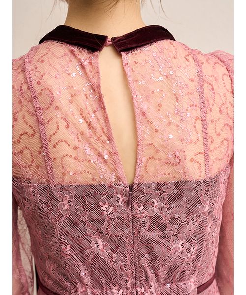 スパークルレースドレス(508611372)｜阪急百貨店公式通販サイト｜阪急