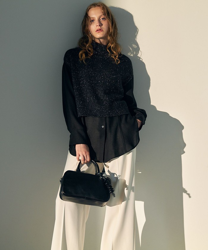 30th ANNIVERSARY】 カシミヤブレンドルレックス ハイネックニッ