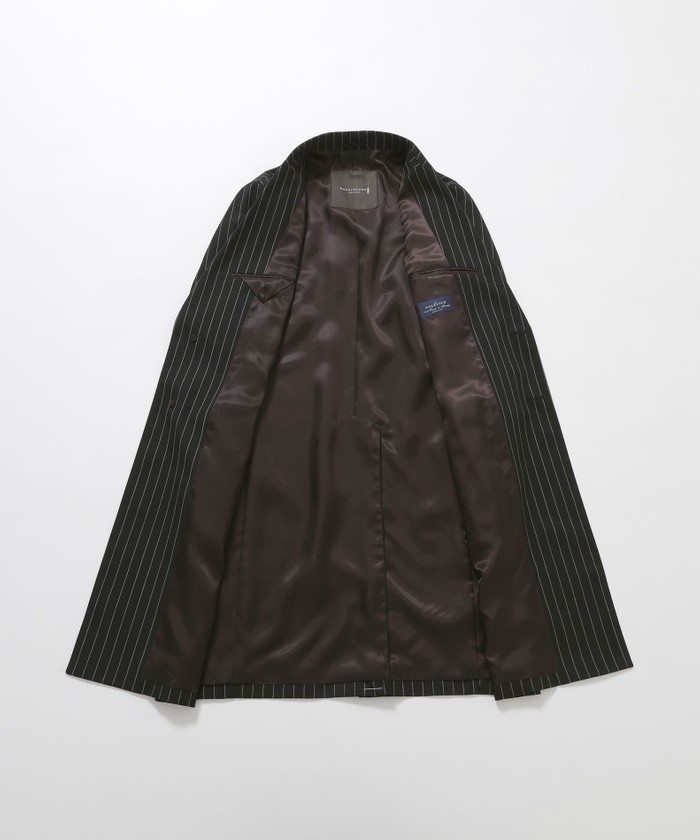 ANGELICO】ピンストライプチェスターコート(508561498)｜HANKYU MEN'S