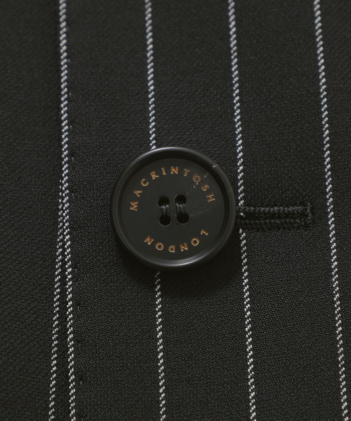 ブラックチェスターコート ストライプ装飾 menz-style_163-19nyf2273_7