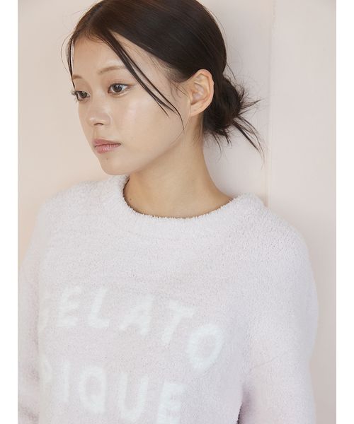 パウダーロゴジャガードプルオーバー＆ロングパンツセット(508615040