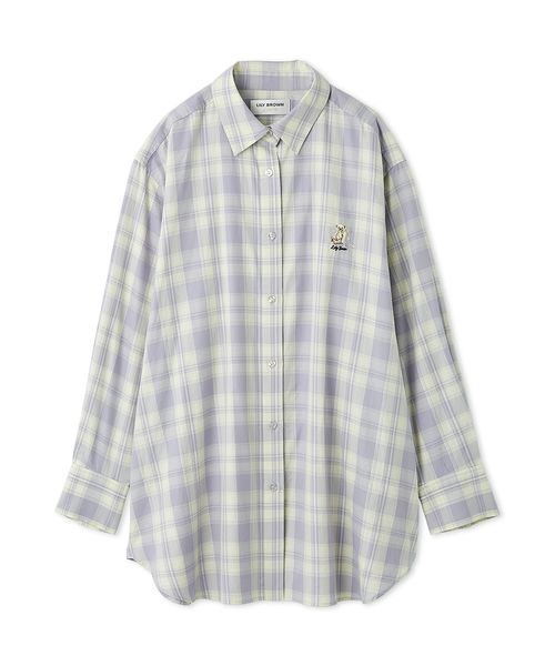 Lily Bearチェックオーバーシャツ(508586527)｜阪急百貨店公式通販