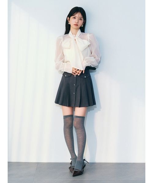 ベルト付きプリーツスカショーパン(508615807)｜阪急百貨店公式通販