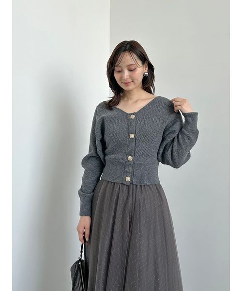 チュールスカートセットカーディガン(508617737)｜阪急百貨店公式通販