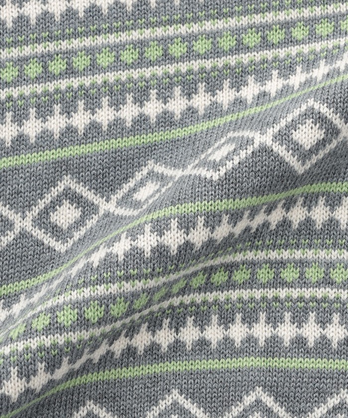 マッキントッシュ フィロソフィー フェアアイル柄 ニット カーディガン 38 フェアアイルウィンターニット(508576447)｜阪急百貨店公式通販サイト