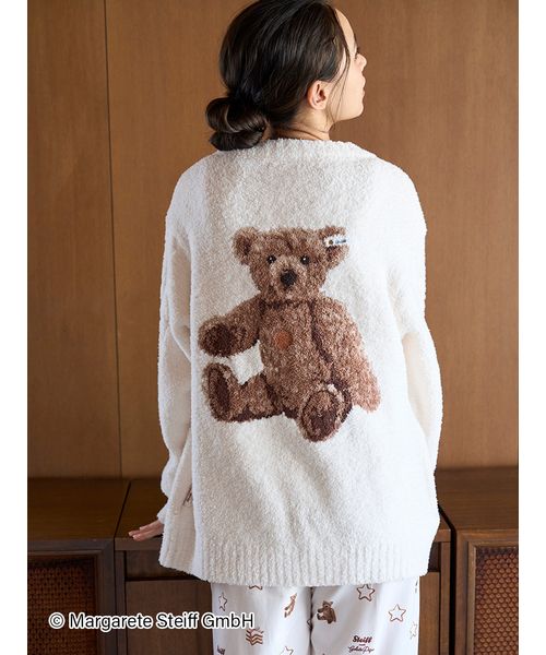 Steiff】【UNISEX】パウダージャガードカーディガン(508621628)｜阪急