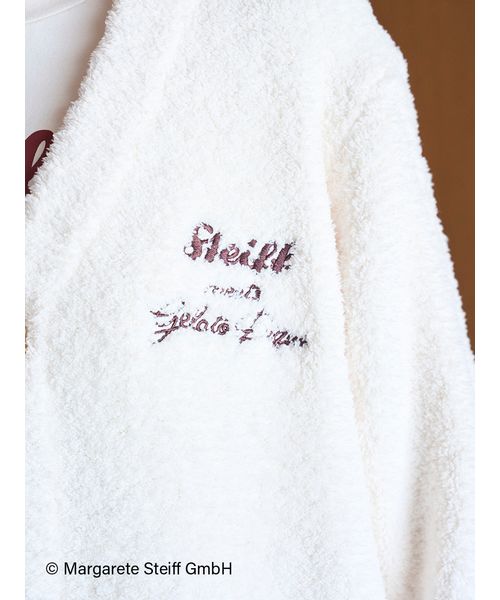 パウダースタージャガードカーディガン Steiff】【UNISEX】パウダージャガードカーディガン（ルームウェア