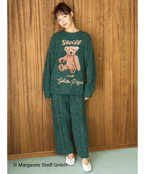 パウダーネップジャガードプルオーバー セール】【Steiff】【HOMME】パウダーネップジャガードプルオーバー