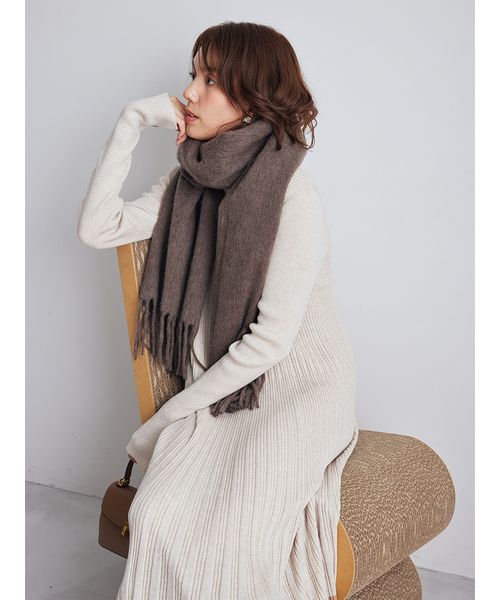 【要コメント】AUBETT ウール　ストール　瀬戸 優 それどこで買ったの？」と聞かれる、一目で上質とわかる最高のストール