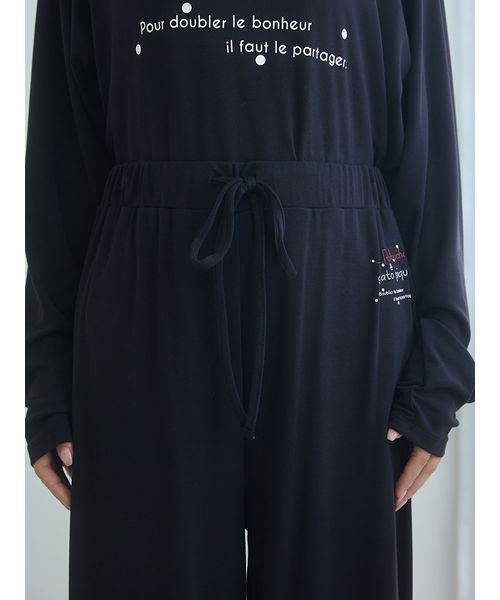 JOEL ROBUCHON】ドットワンポイントロングパンツ(508625044)｜阪急