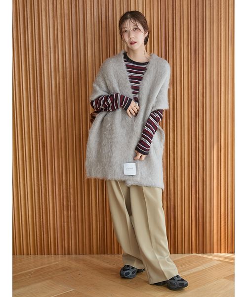 Global warming】ボーダーニットトップス(508627903)｜阪急百貨店公式