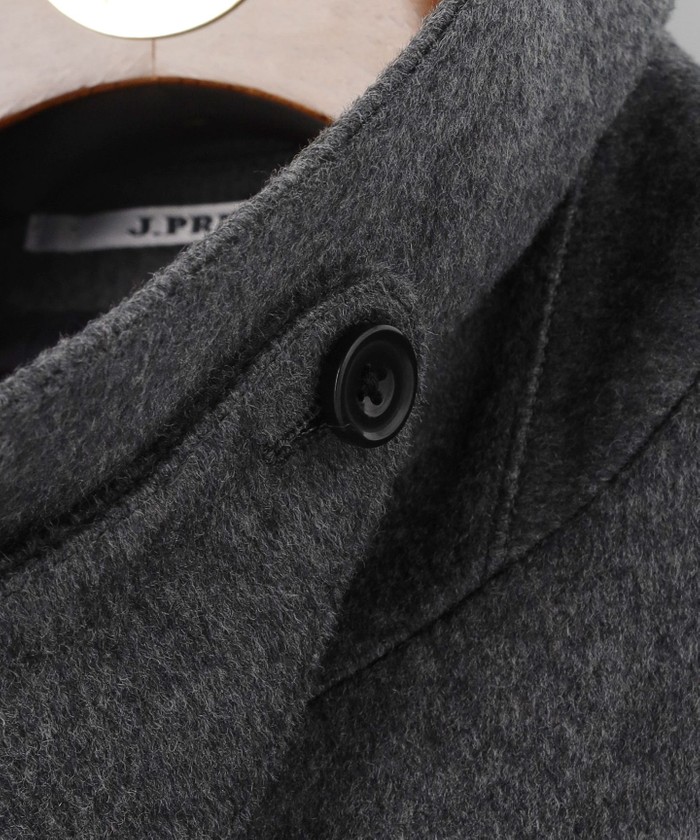 定番】ウールカシミアビーバー ドレスショートコート_25年モデル