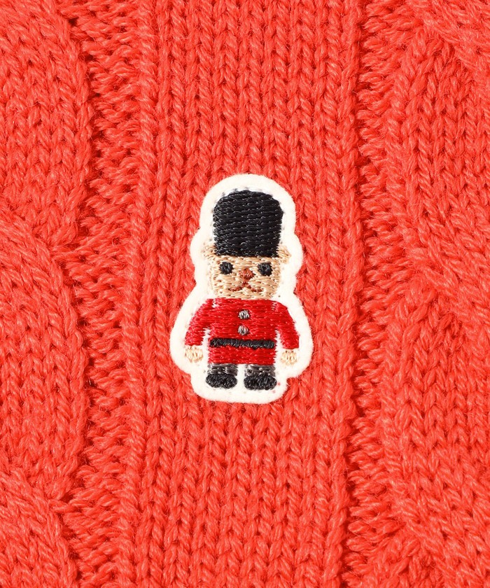 バッキンガムベア ケーブル ニットマフラー(508382354)｜HANKYU MEN'S