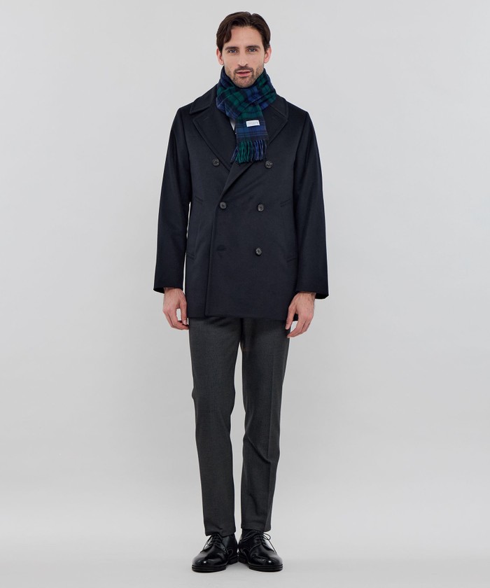 ウールカシミヤビーバーピーコート(508612073)｜HANKYU MEN'S / 阪急メンズ