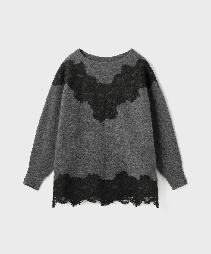 レースドルマンニットトップ本日お安く出して ます！ レースドルマンニットトップ本日お安く出して ます！ GRACE