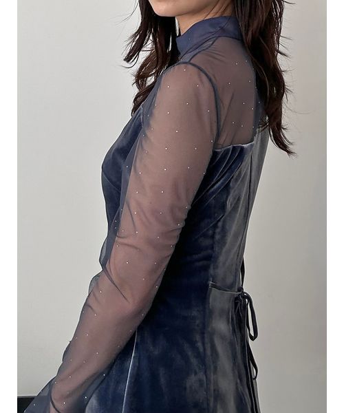 シアードッキングベロアドレス【カンヘウォン着用】(508631293)｜阪急