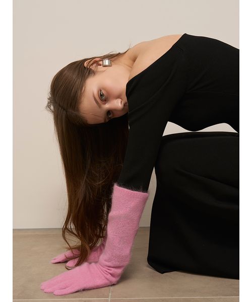 オフショルIラインニットワンピース【カンヘウォン着用】(508631294