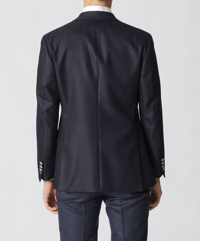 QUINTESSENTIAL】クラシックホップサックネイビーブレザー(505648298