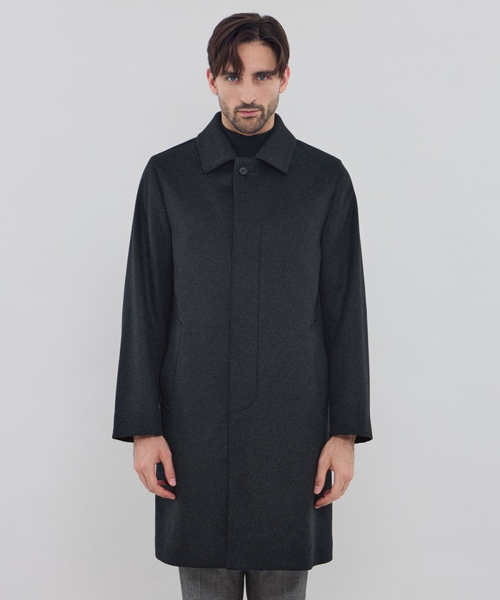 DUNFORD】ウールカシミヤビーバーステンカラーコート(508612076