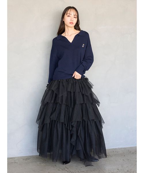 リボンベアスキッパーニットプルオーバー(508629539)｜阪急百貨店公式