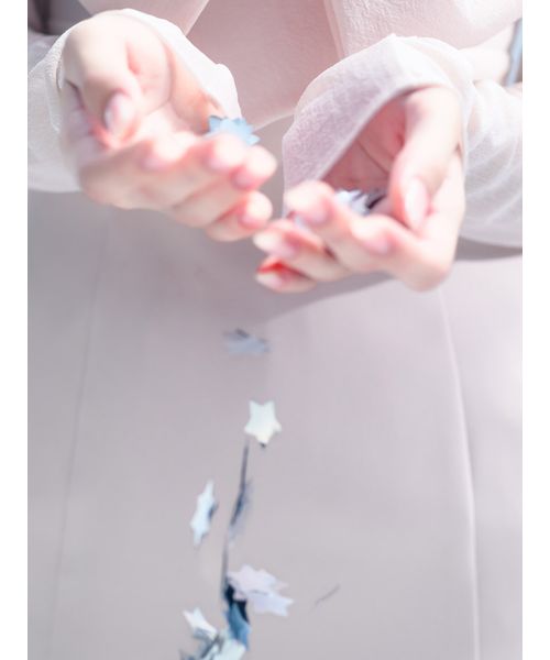 オフショルリボンドレス【カンヘウォン着用】(508633729)｜阪急百貨店