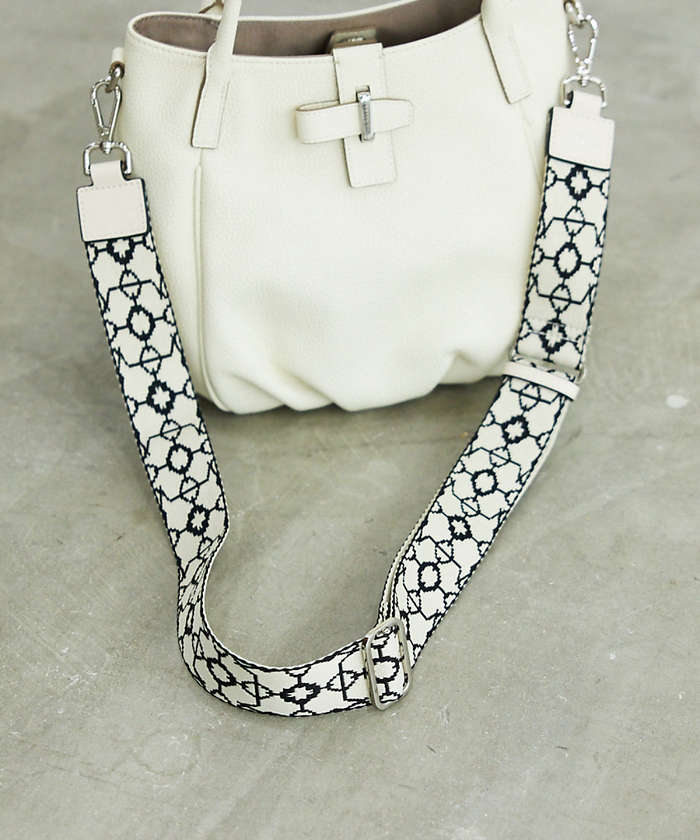 単品】テープショルダー/オリジナル柄（シルバー金具）(508634188