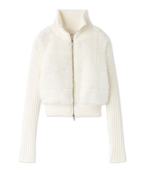 ファーニットブルゾン【カンヘウォン着用】(508606767)｜阪急百貨店